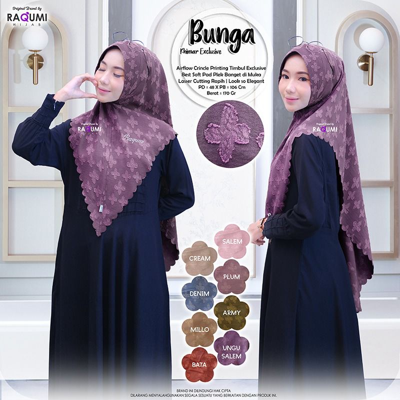 Bunga Khimar Exclusive