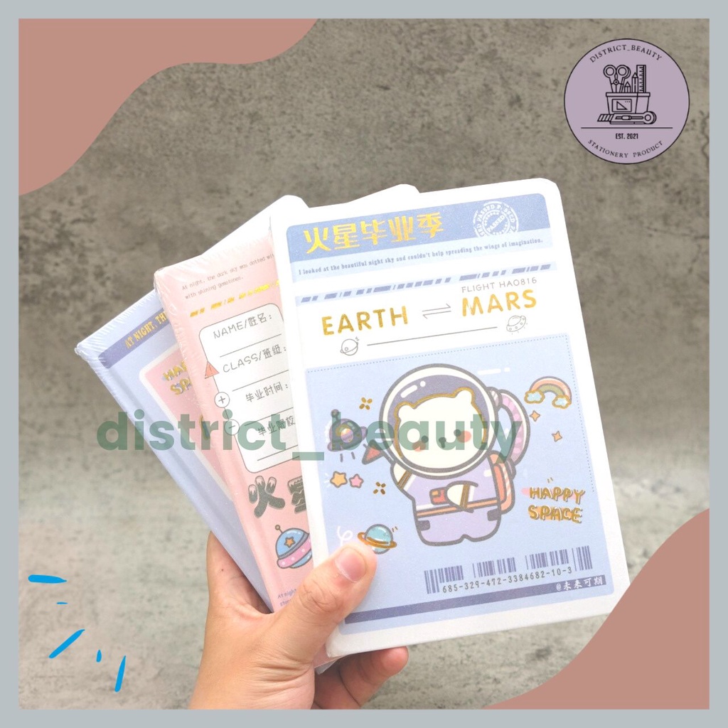 

BUKU A6 HARD COVER SWEET ASTRONOT NOTEBOOK HARDCOVER UKURAN A6 DIARY BOOK LUCU BERGAMBAR PERLENGKAPAN SEKOLAH BISA COD DISTRICT BEAUTY