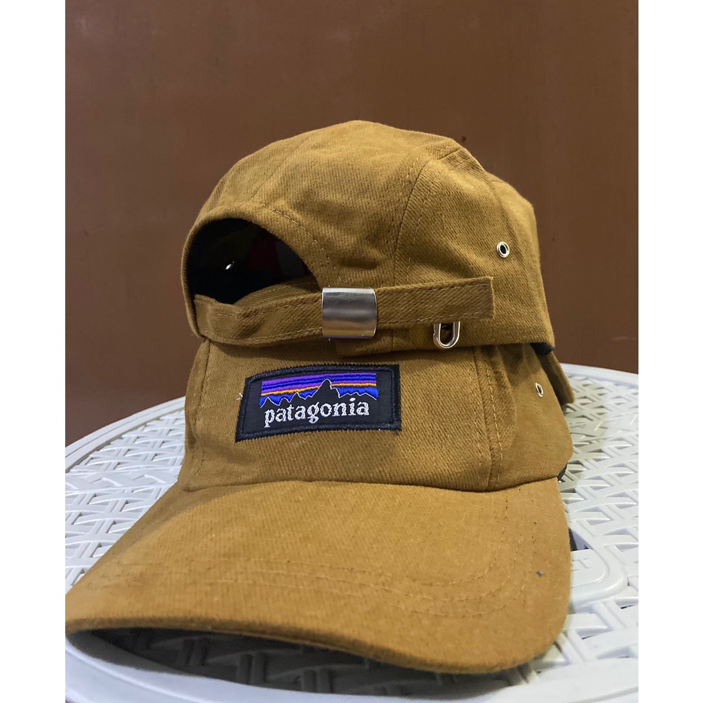 Topi Snapback Bordir PATAGONIA Lima panel New Model/Topi Hip-Hop/Topi Distro Keren