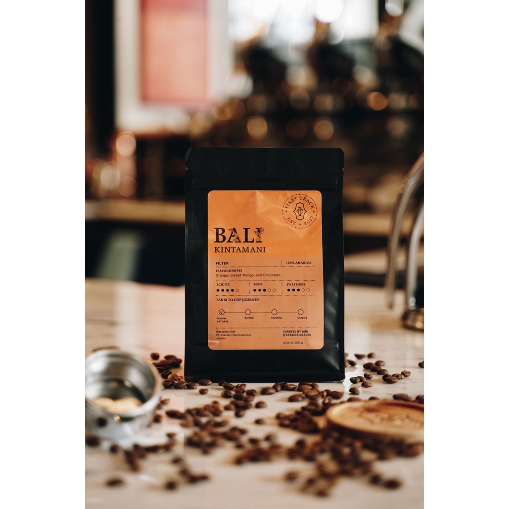 

Biji Kopi Bali (200gr) - First Crack Premium Specialty Coffee Beans