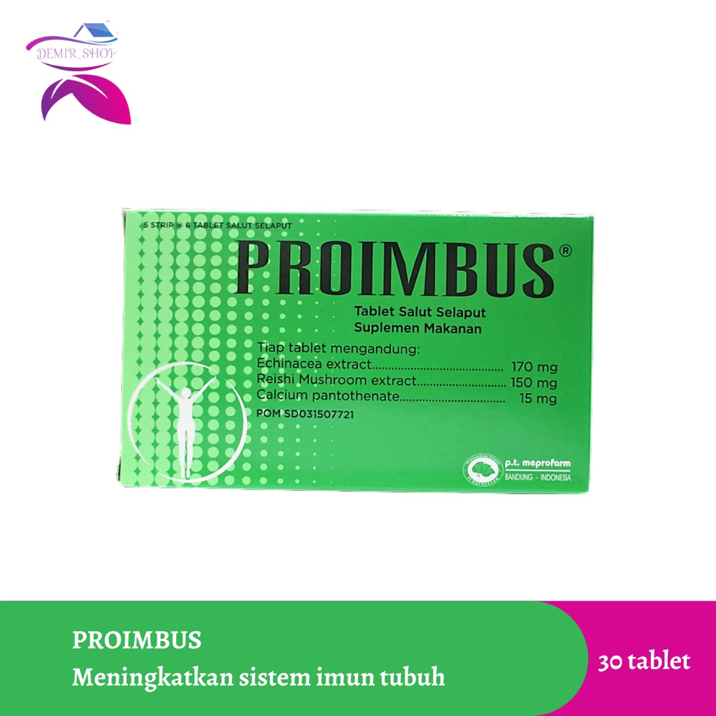 Proimbus Tablet Vitamin Daya Tahan Tubuh