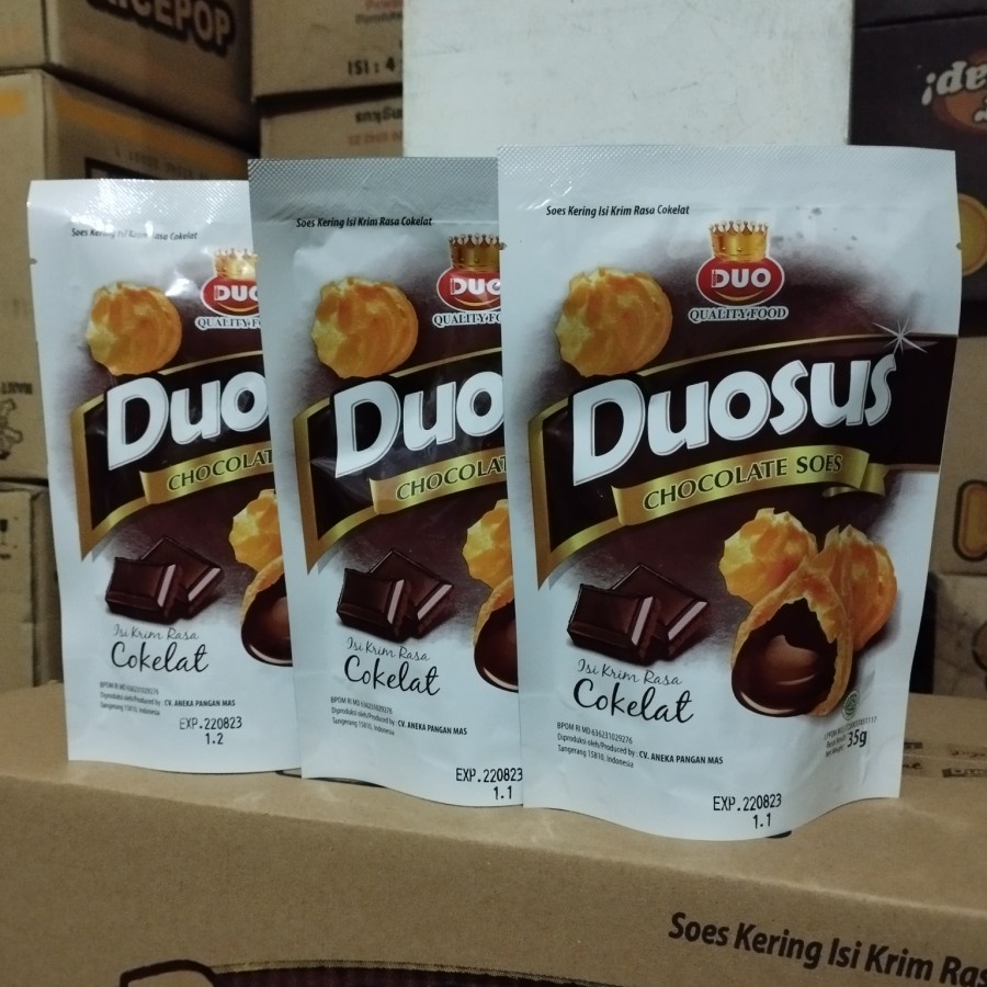 

Duosus chocolate soes @35gr