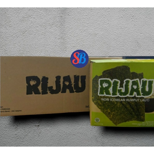 

Rijau Nori Rumput Laut All Varian Rasa 1 box isi 12pcs @3g