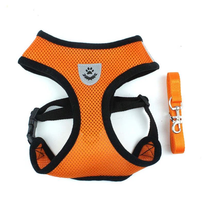 Tali Dada Peliharaan Tali Strap Puppy Breathable Back Dog