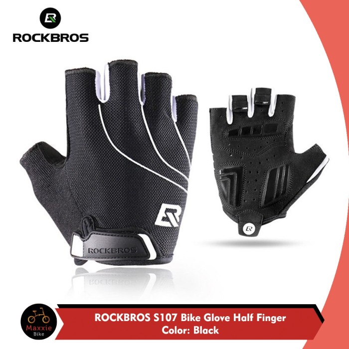 ROCKBROS S107 Sarung Tangan Sepeda Bike Glove Half Finger shockproof