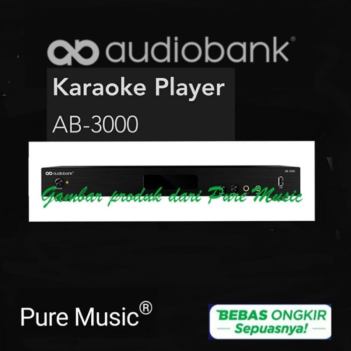 Dvd Audiobank Ab-3000 / Ab3000 Player Karaoke Harddisk 2 Tb