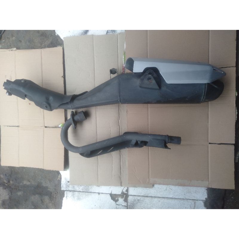 Kenalpot Standar Honda CRF 150L original