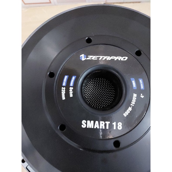 SPEAKER 18 INCH SUBWOOFER SMART 18 ZETAPRO 2000 WATT