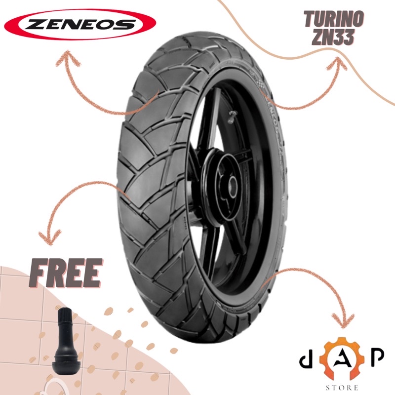 BAN MOTOR RING 17 // ZENEOS TURINO ZN33 150/60-17 TUBELESS // BAN MOTOR XSR, KLX, SCORPIO