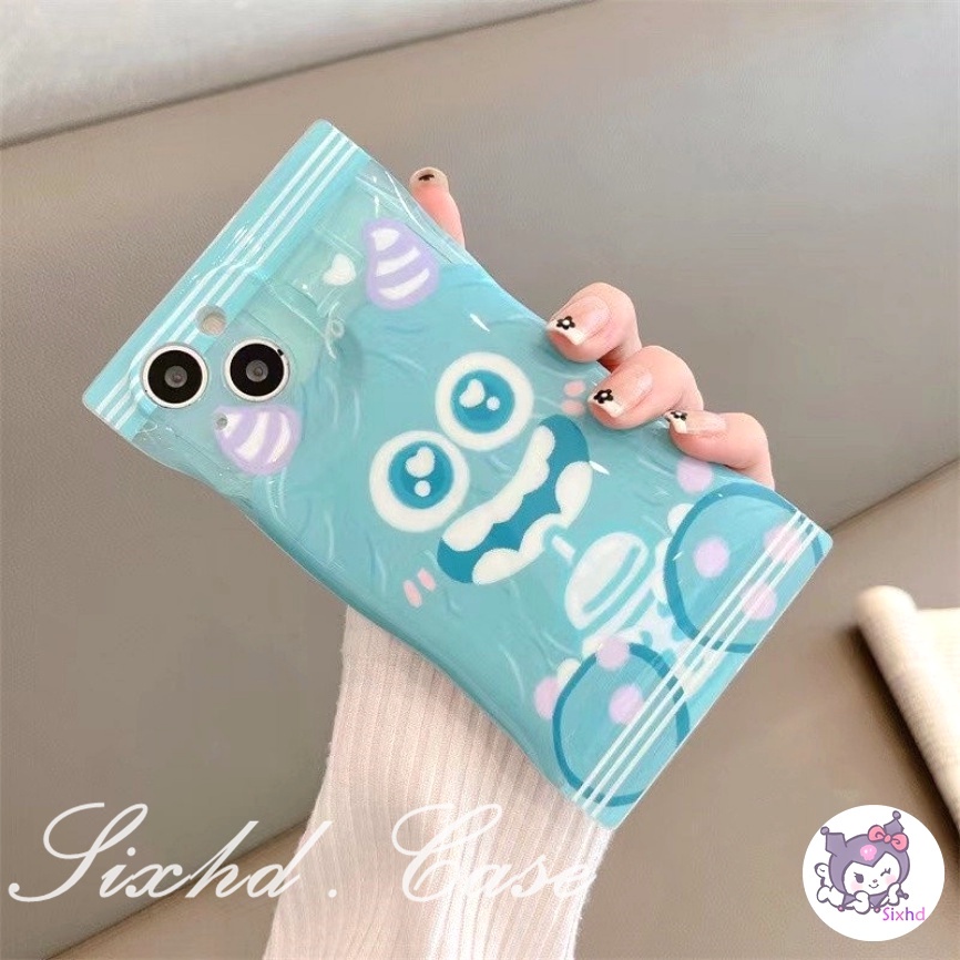 Redmi 12C 10C 10A 10 Redmi Note 12 11 11s 10s 10 9 8Pro Redmi 9T 9C 9A 9 Xiaomi 12 Lite 11Lite 12T 11T 10T Poco M3 X4Pro Snack Bag Case Couple Cute Unicorn Monster  Phone Case Soft Cover