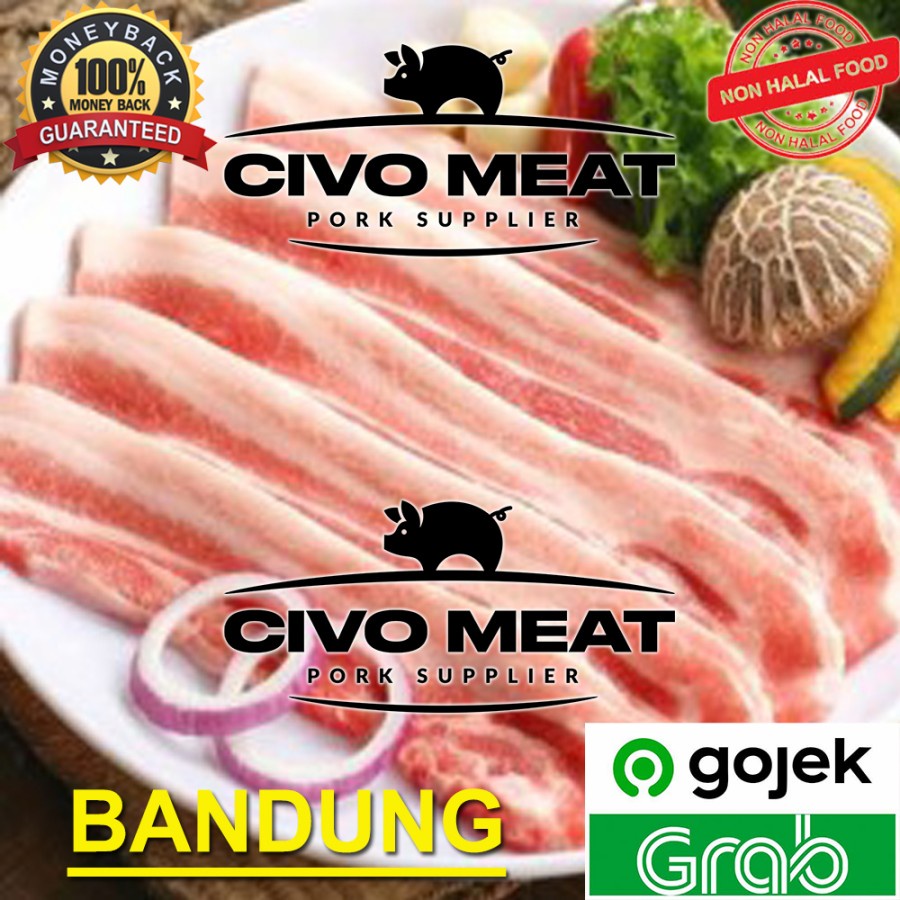 

SAMGYEOPSAL Import / Samcan / Pork Belly Slice Import 8mm 500g