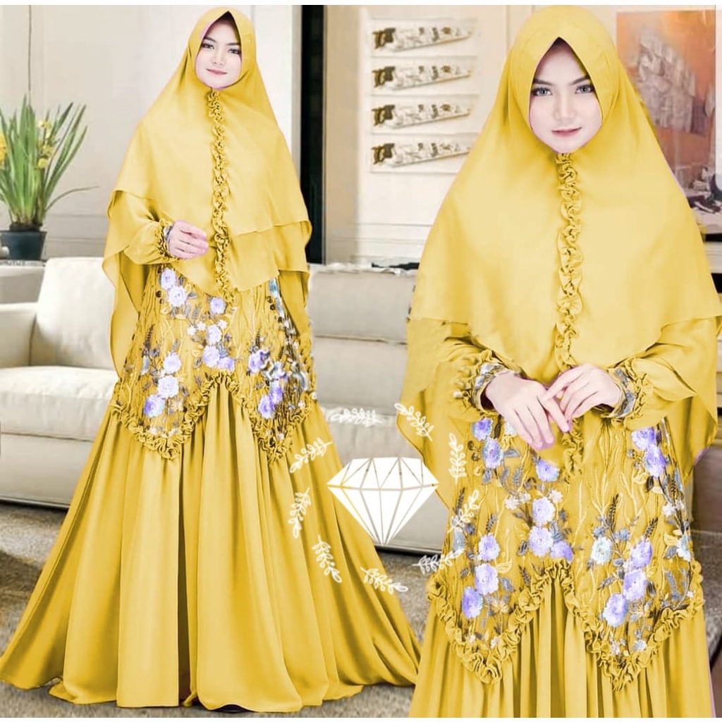 [Amalia Fashion] Anaya Syar'i | Gamis Wanita | Gamis Jumbo | Baju Syar'i Wanita | Maxy Wanita