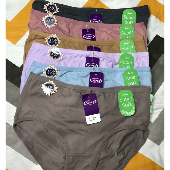 Celana Dalam Wanita Sorex 1/2 Lusin M L Xl