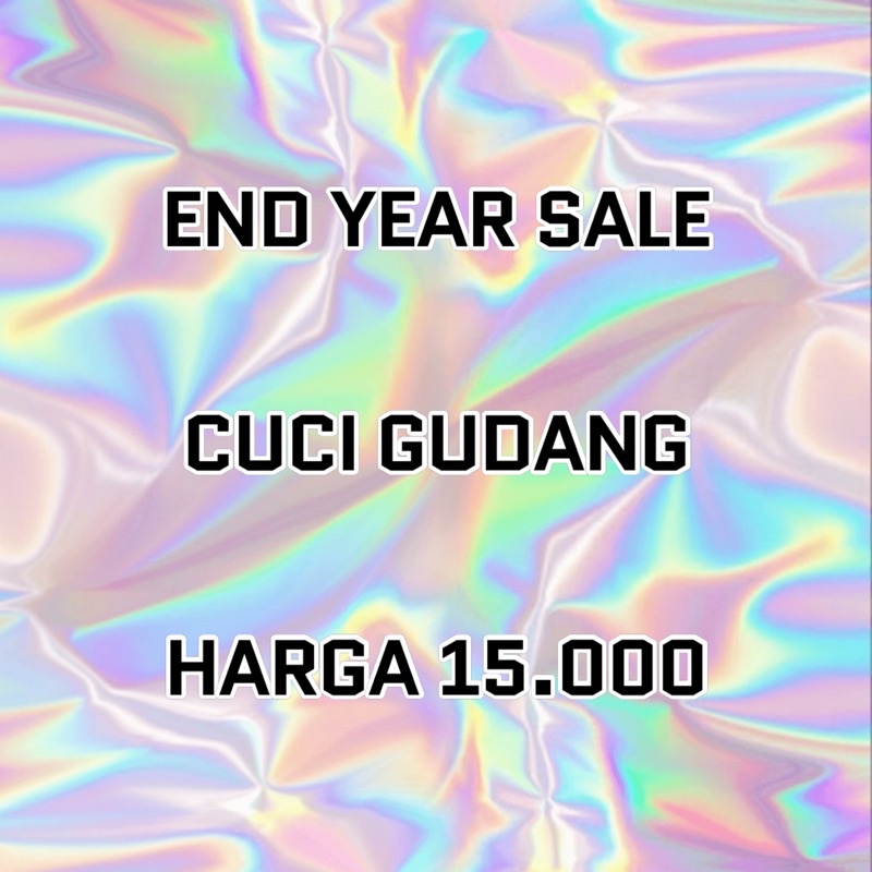 GFS END YEAR SALE CUCI GUDANG TERMURAH