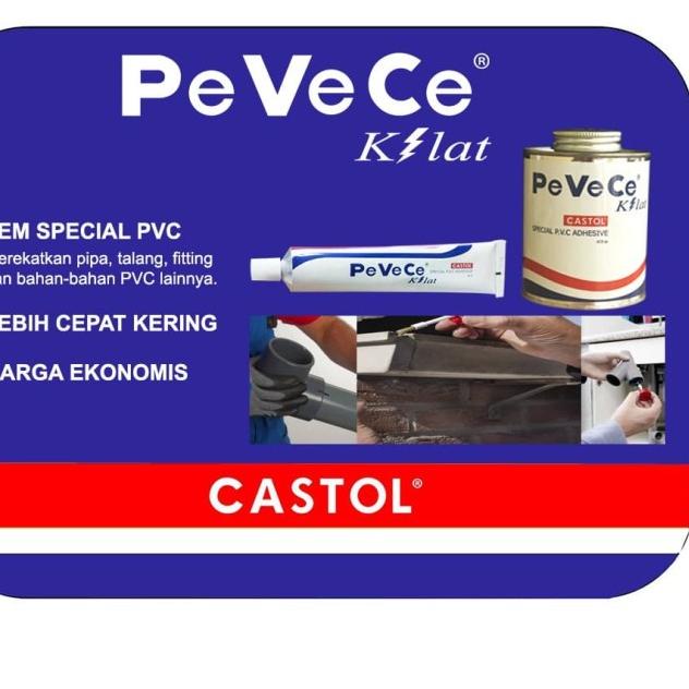 

Buy 1 Get 1 - Lem PVC Castol PeVeCe Kilat Kaleng 473 cc