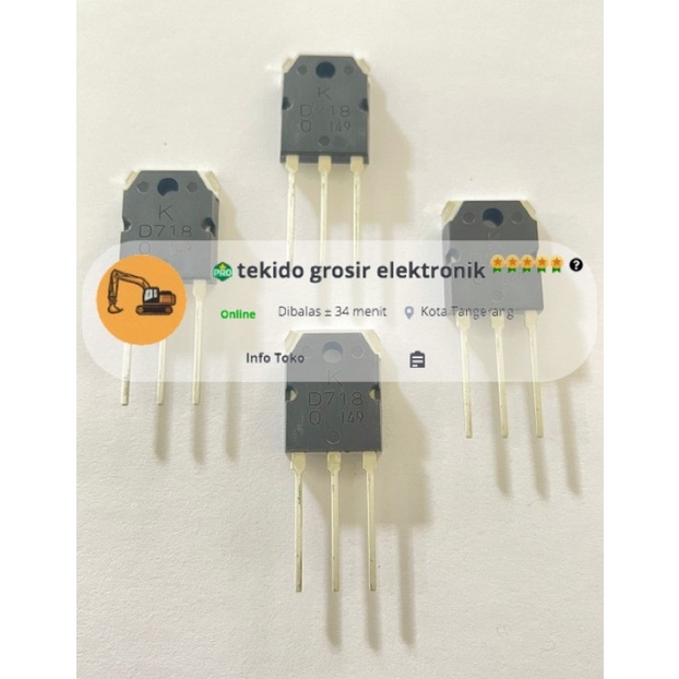 Transistor D718 TR D718 D 718