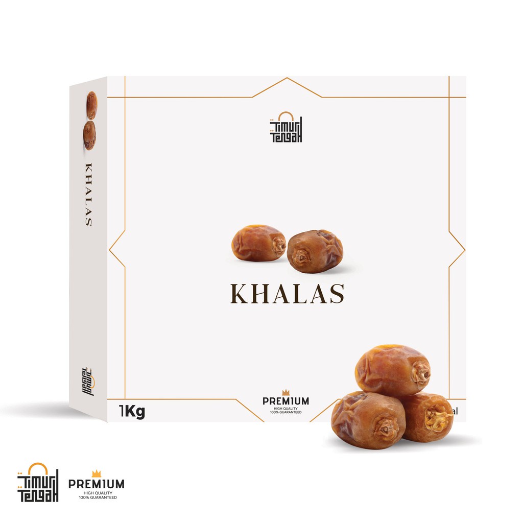 

Kurma Khalas 1Kg Premium Original High Quality
