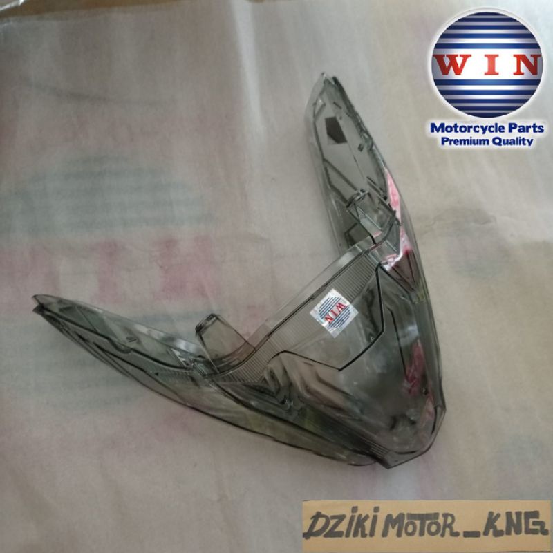 Kaca Mika Sein Stop Lampu Belakang Smoke Honda Beat Deluxe Beat Street Led Merek WIN Mika Rem Smoke 