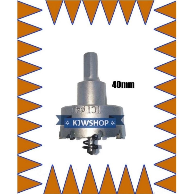 Mata Bor Lubang 40mm Holesaw 40mm Hole Saw 40 mm Mata Bor Plong 40mm Mata Bor 4 cm Holesaw 4cm Hole 