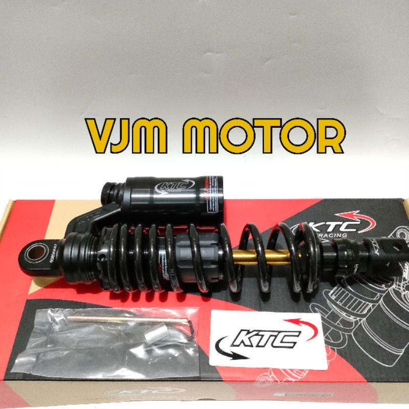 Shockbreaker Ktc extreme Beat Scoopy Mio Vario 150 Black series ukuran 325mm