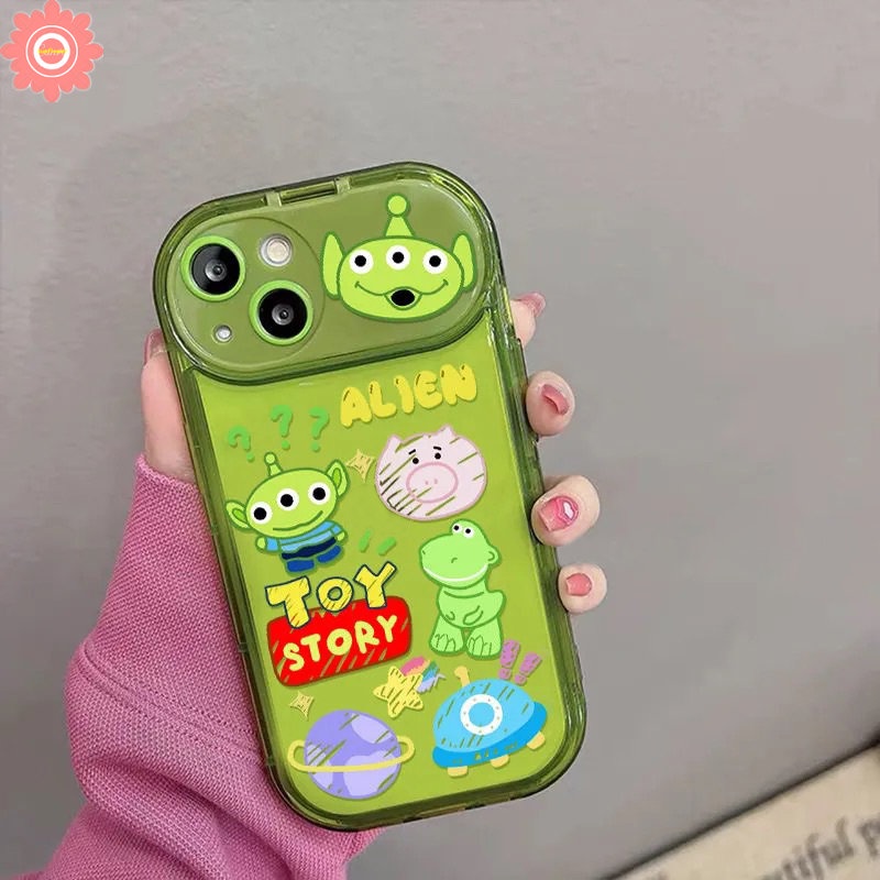 Soft Case Desain Disney Beruang Strawberry Dengan Cermin 3D Untuk IPhone 11 14 12 13 Pro MAX 7 8 XR 14 Plus X XS MAX SE 2020