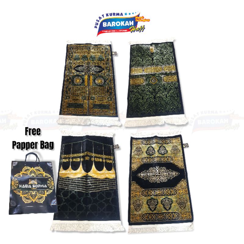 Sajadah Exclusive Hagia Sophia Turkey + Paper Bag