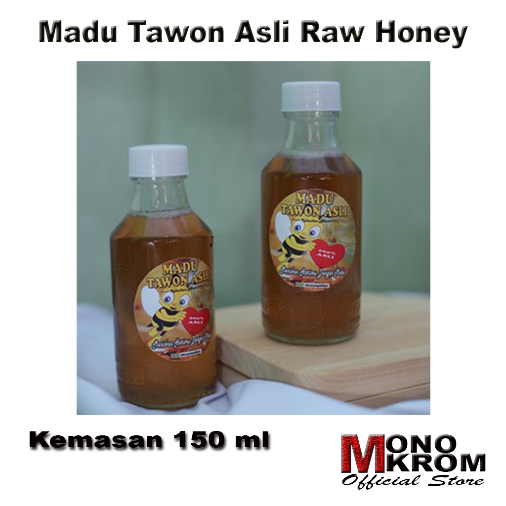 

Madu Asli Murni Bunga Raw Honey (150 ml)