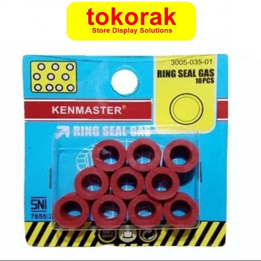 KARET TABUNG GAS ISI 10 PCS KENMASTER - KARET SEAL LPG - KARET GAS