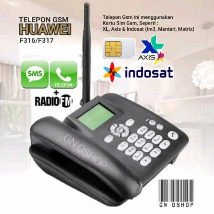 Telepon GSM Rumah Kantor Telp Telpon Telephone Phone Fwp GSM Sim Card