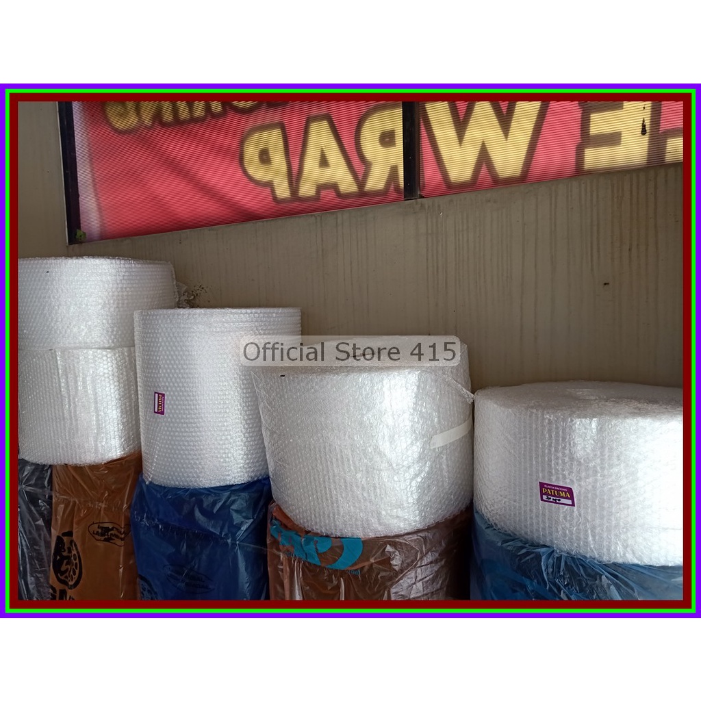 

BUBBLE WRAP TEBAL BUNGKUS BIRU POTONGAN 20cm 30cm 40cm 60cm