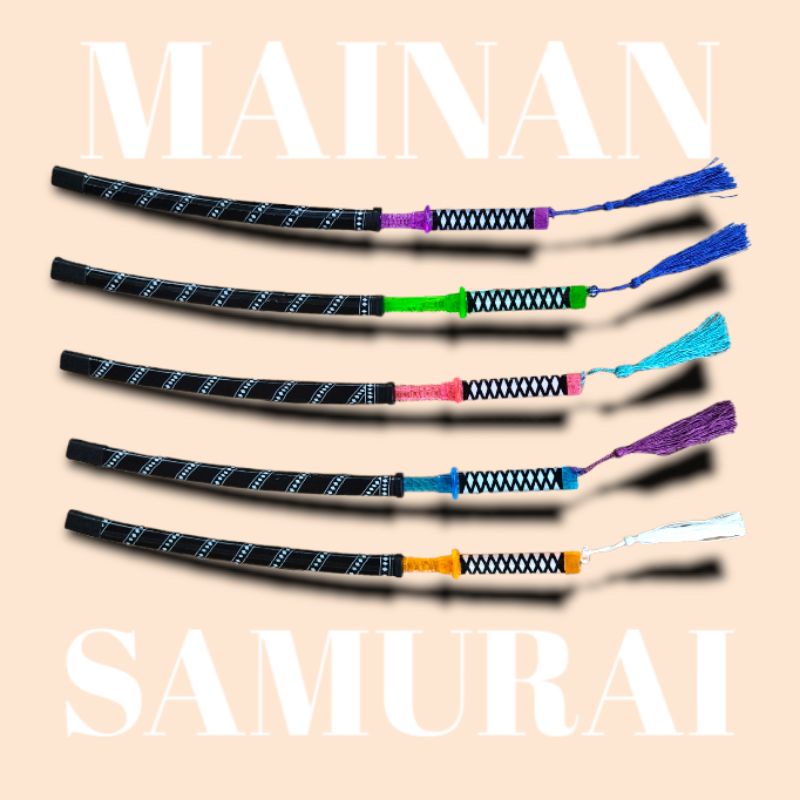 MAINAN ANAK ANAK SAMURAI/KATANA PLASTIK