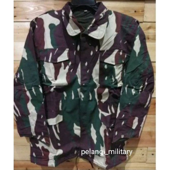 Jaket loreng TNI model bolak balik | Jaket bb loreng malvinas | Jaket pria parka