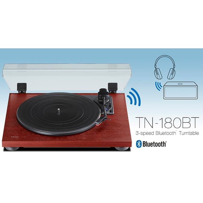 {AbdiStore} Turntable Teac TN 180 BT Phono EQ Bluetooth piringan hitam vinyl Murah
