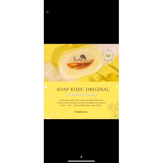 SOAP KOJIC IVIA SKINCARE