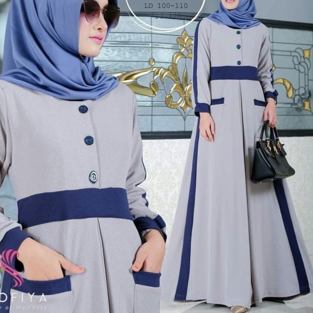 Gamis Tunik Fashion muslim dress hasna muslim