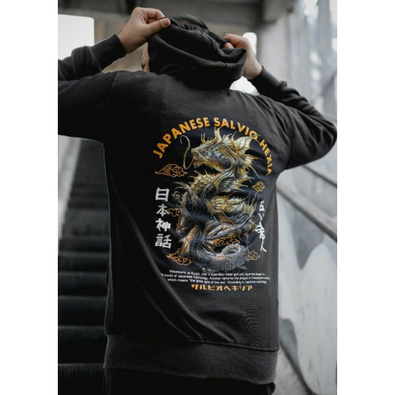 JAKET SWEATER HOODIE - HOODIE ART NAGA