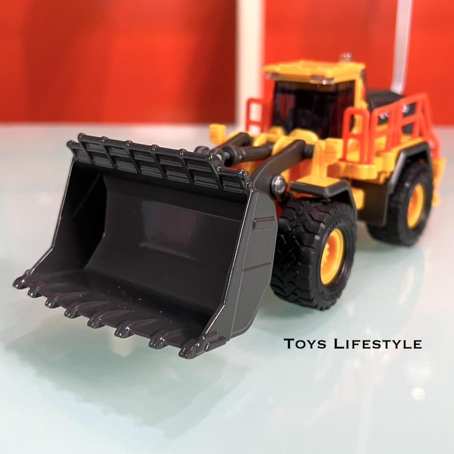 Mobil Truck Majorette Diecast Volvo Wheel Loader (BUNYI NYALA)