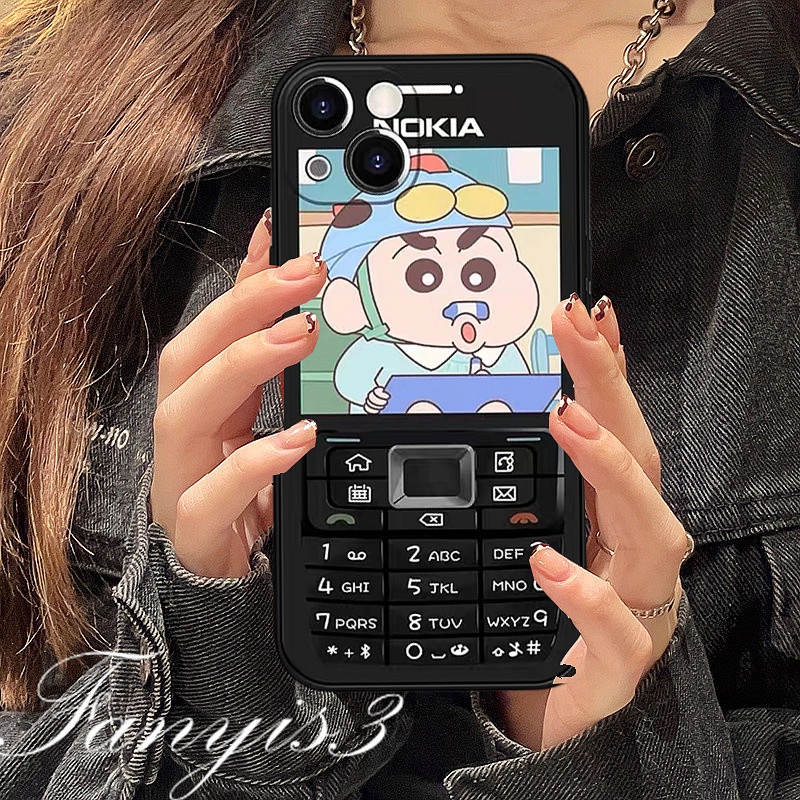 Casing Infinix Note12 10Pro Hot 20 12 11 10 Play Hot 20 20s 12 12i 20i 11 2022 Smart 6 5 2020 Crayon Shinchan Casing Hp Retro Soft Cover