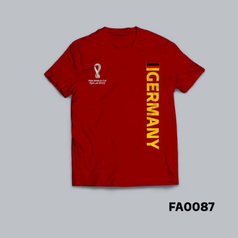 Kaos Baju Jerman Germany Piala Dunia Fifa World Cup 2022