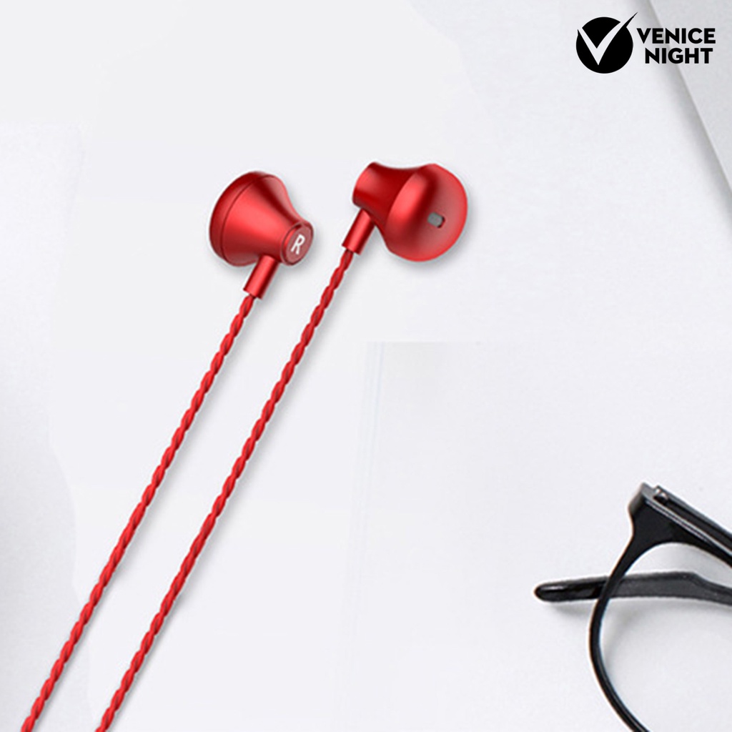 (VNEP) (Berkabel) TS720 Earphone Universal Heavy Bass 3.5mm Jack In-ear Earbud untuk Ponsel Pintar