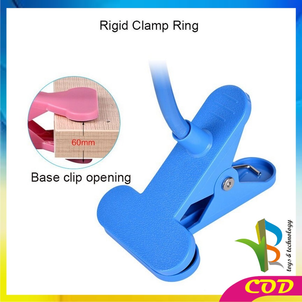 RB-C372 Lazypod Hp Holder Plastik Penyangga Hp / Lazypod Jepit 2 Clips / Lazy Pod Phone Holder Handphone