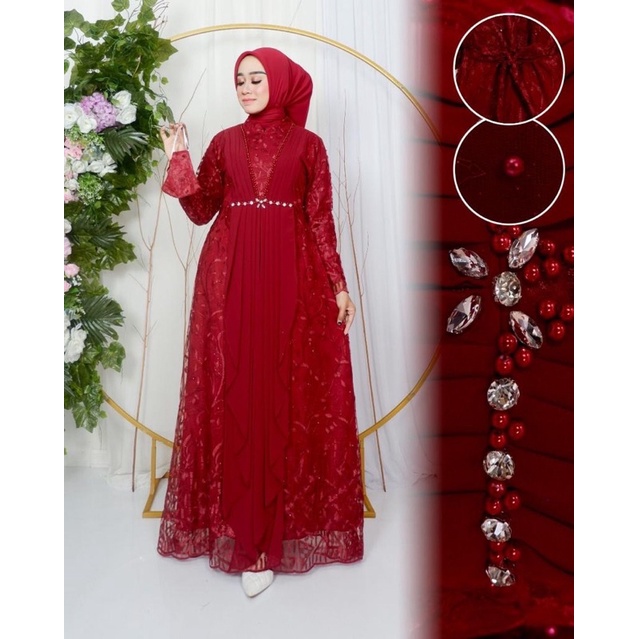 GAMIS FIARA/GAMIS PAYET/GAMIS KONDANGAN/DRES WISUDA/GAMIS TERBARU/GAMIS ACARA FORM