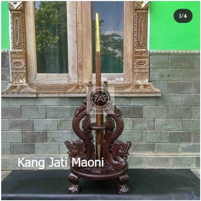 jagrak tombak isi 1 ukiran naga finishing BM02742