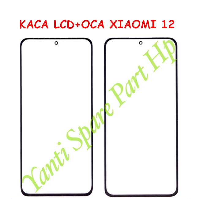 Kaca Lcd Plus Oca Xiaomi 12 Original Terlaris New
