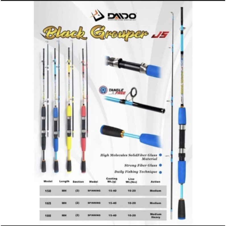 ( BISA COD BAYAR DITEMPAT ) JORAN LAUT  Joran Daido 180 Japan Style (TERMURAH..)