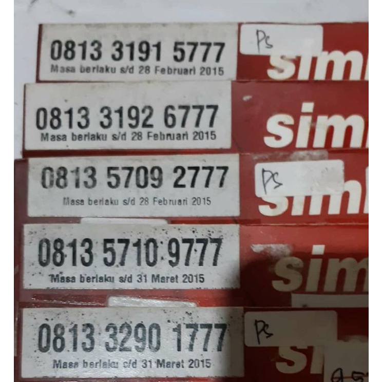 nomor cantik telkomsel simPATI 777 awalan 0812