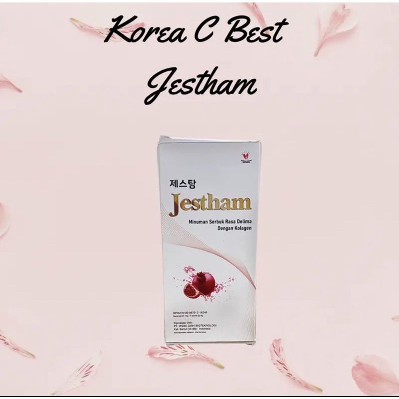 KOREA C BEST JESTHAM/COLLAGEN BARU RASA DELIMA