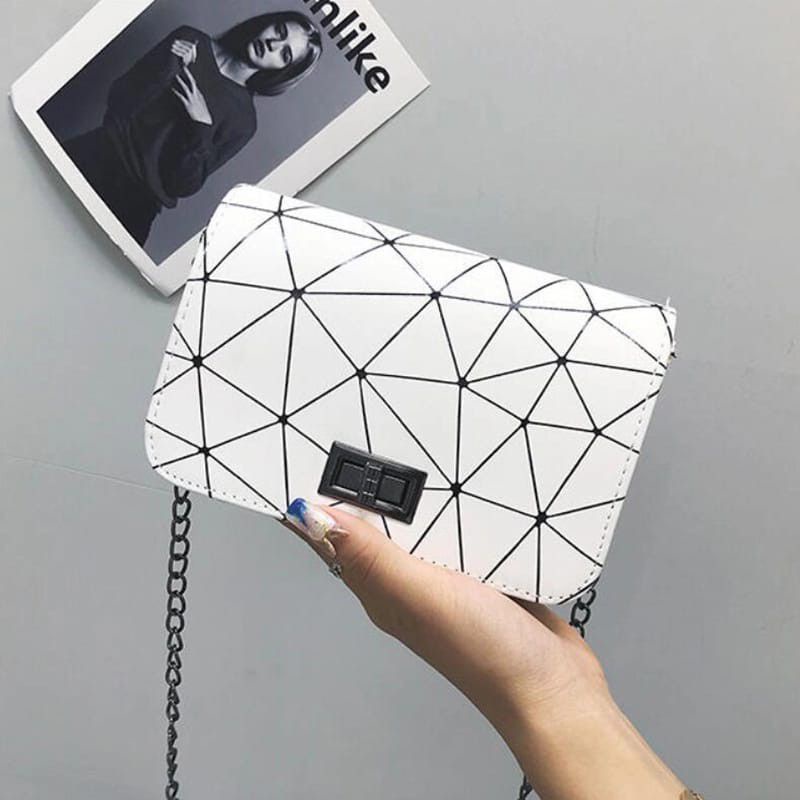 Tas Slempang Sky Putih Dan Hitam || Sling bag Wanita KEKINIAN