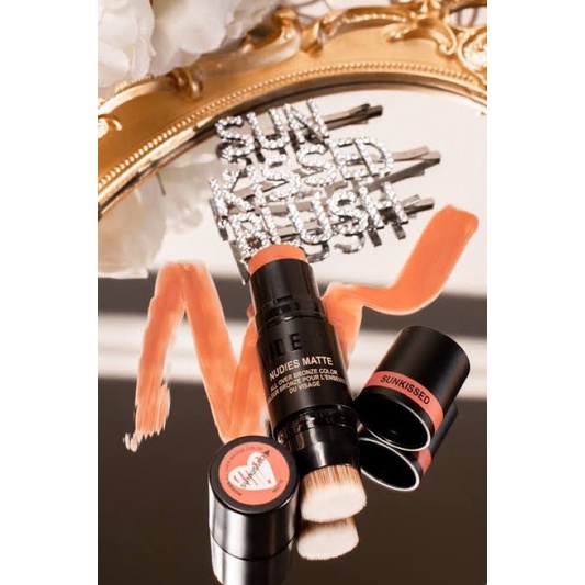 NUDESTIX Nudies Matte All Over Face Color Blush & Bronze