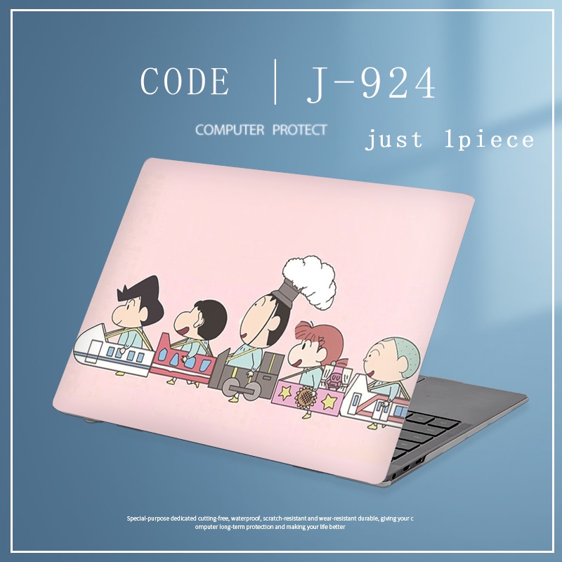 1pc Universal Custom Pola Laptop Stiker Crayon Shin Chan Decal Untuk Lenovo yoga 13s yoga 14c S550-14 E4-IML Netebook Pelindung Kulit Cover Case LGBT Pride Skins